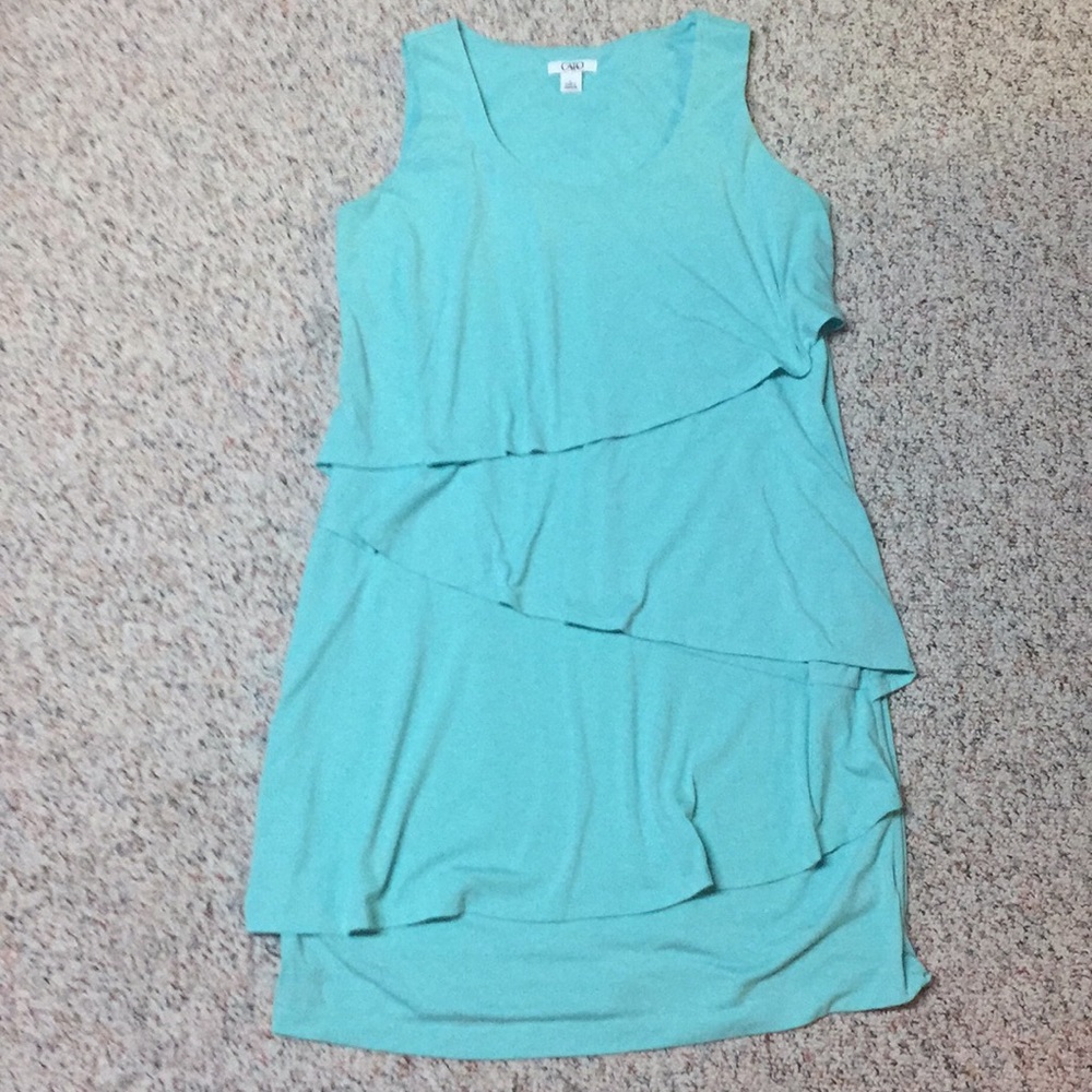 Cato layered knit dress size L
